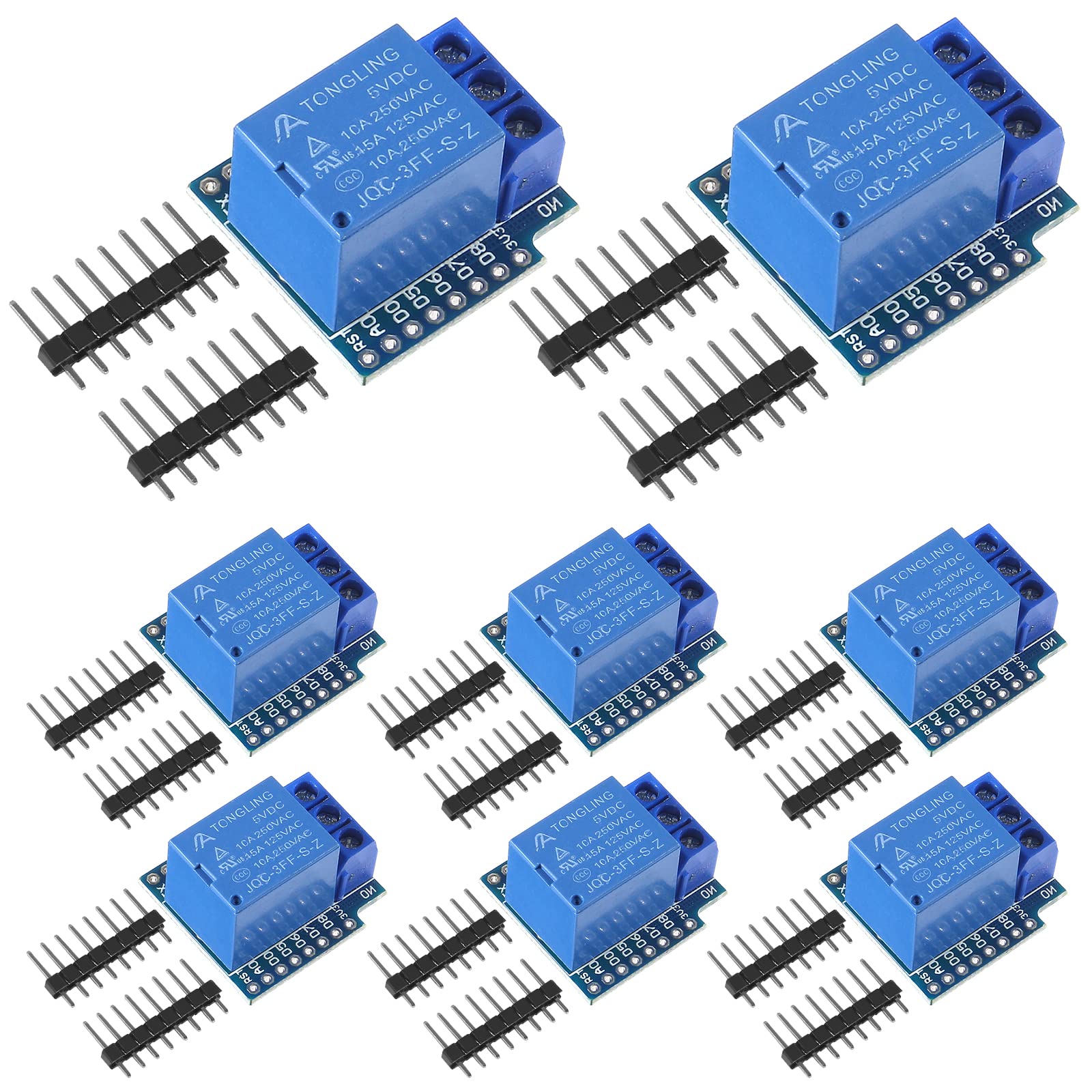Mua Alinan 8pcs KY-019 5V One Channel Relay Module Mini Relay Shield ...