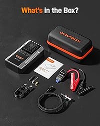 WOLFBOX 4000A Jump Starter with 160PSI Air