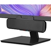 Cyber Acoustics CA-2890BT USB and Bluetooth Speaker Bar with Speakerphone | Compact Speaker Bar for PC and Mac, Great for Calls and Music, Auto-Switch Between Devices, Mic Mute Button, 5ft Cable