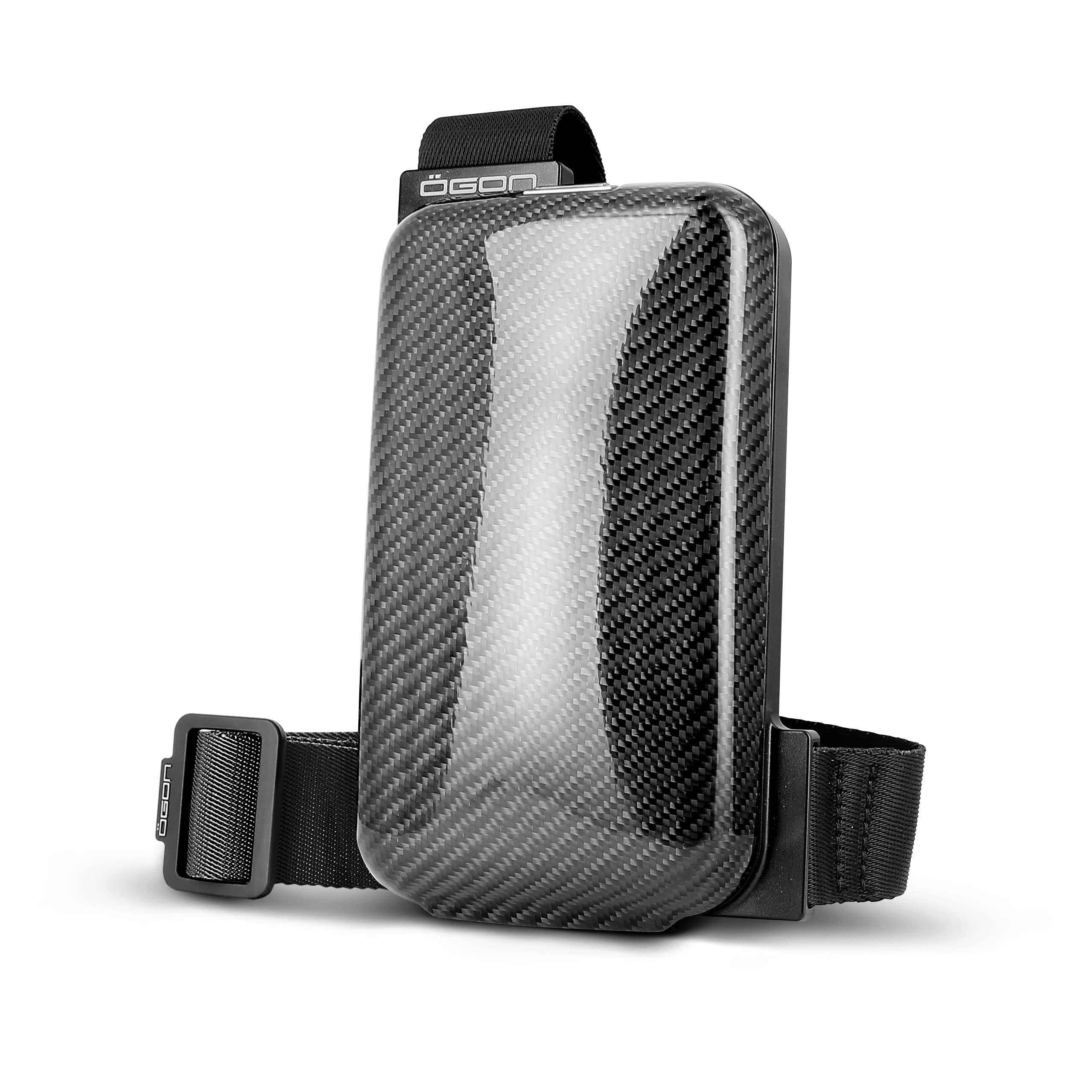 ÖGON -DESIGNS- Phone Bag & Wallet The ultimate smart case for your phone with an innovative built-in wallet (Carbon Fiber)