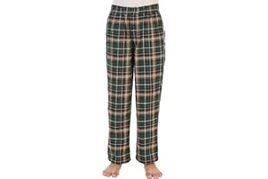 Gioberti Boys Flannel Lounge Pajama Pants - Yarn Dye Brushed with Elastic Waist
