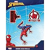 Marvel Spider-Man Decals - Set of 3 Vinyl Stickers for Water Bottle Bike Helmet Car Laptop Skateboard - Marvel Stickers for Kids and Adults