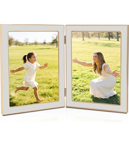 Amazon.com - Stfery 6x8 Picture Frame Wooden Double Photo Frame