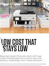 Canon MAXIFY GX6150 Compact Office Printer All‑in‑One Wi Fi Ethernet USB view 3