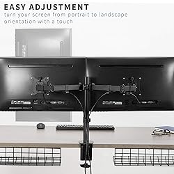 VIVO Dual 13 to 30 inch LCD Monitor Desk