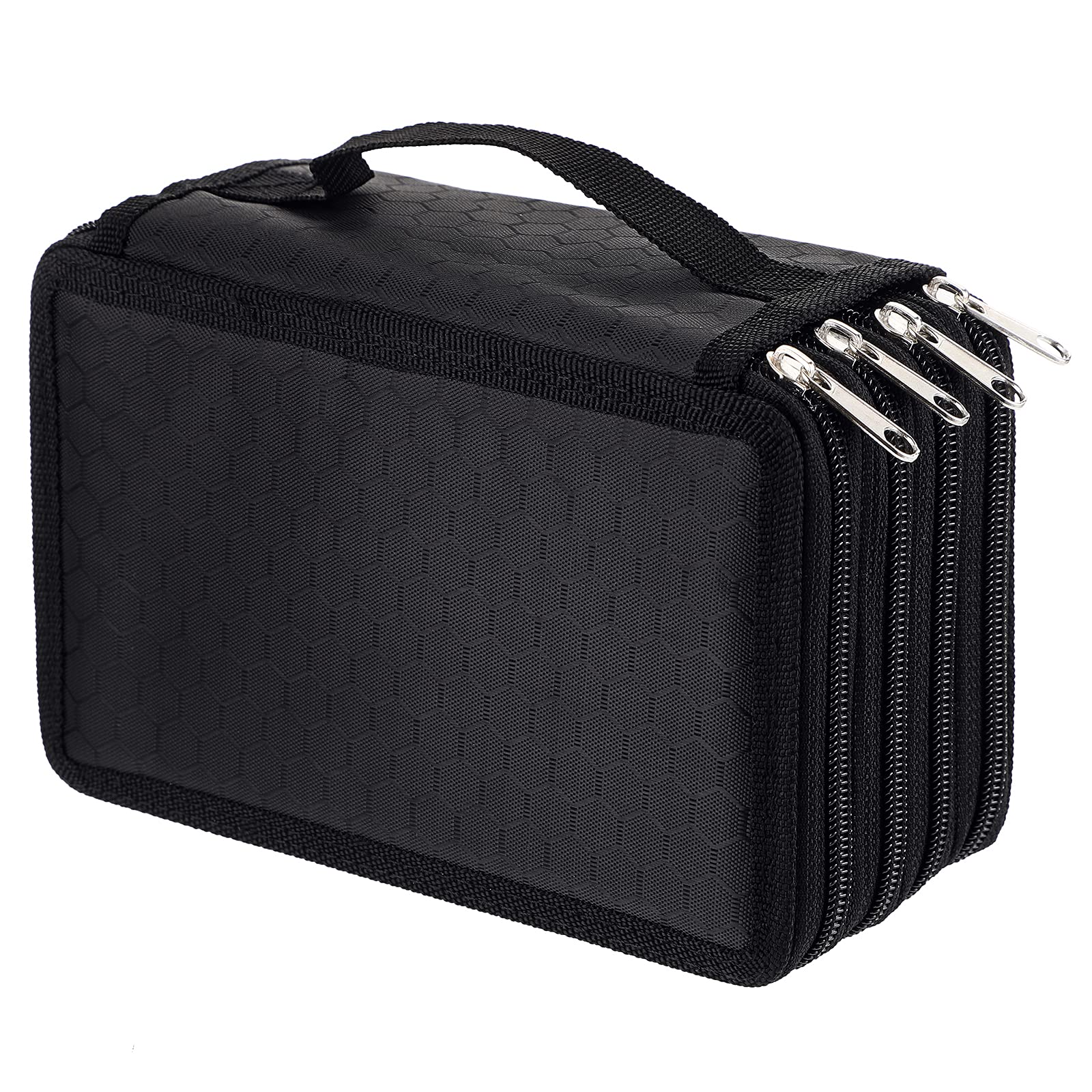 IGNPION Large Multi-Layer School Pencil Case for 72 Colored Pencils