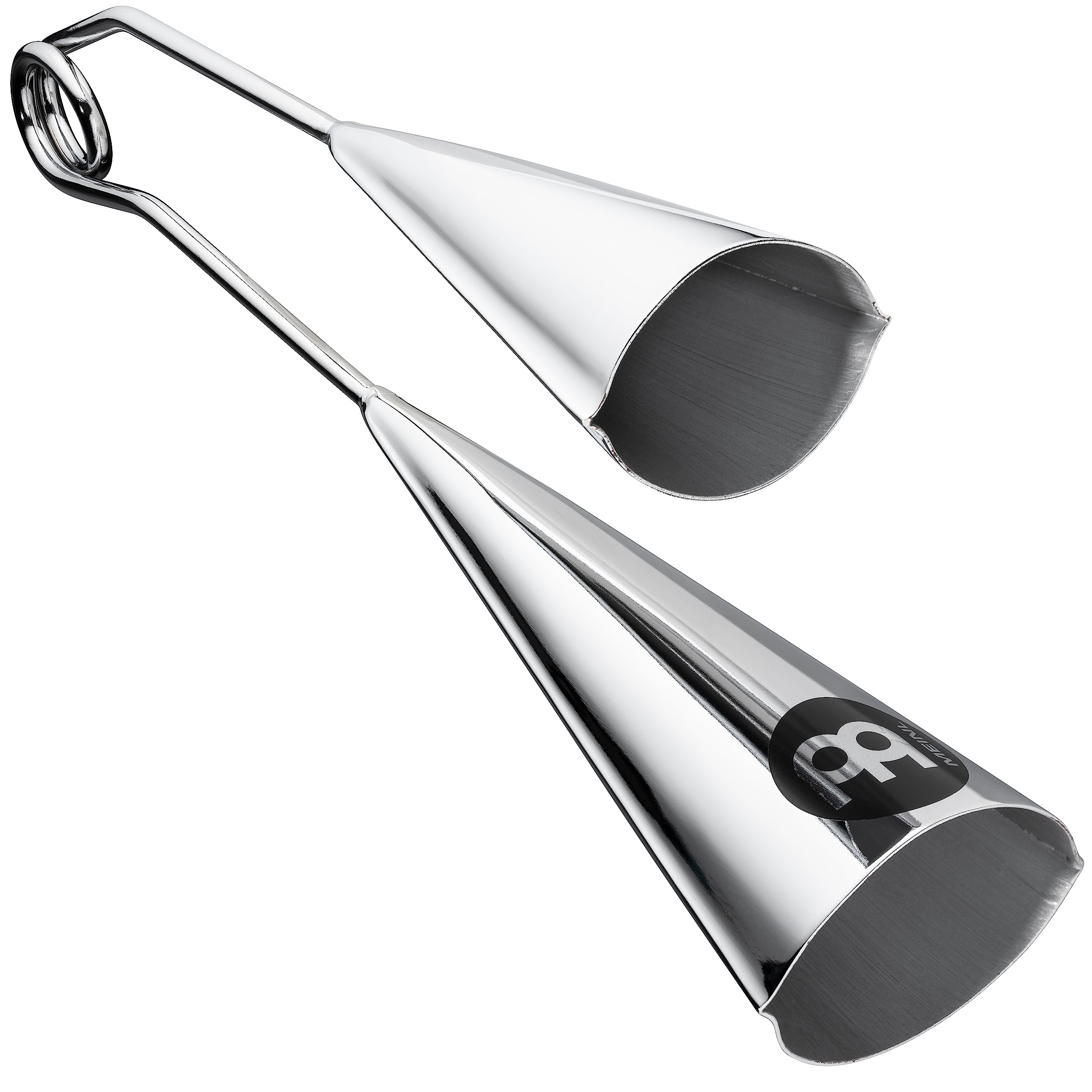 Meinl Percussion Modern Style A-Go-Go - Large Percussion Instrument - Steel, Chromed (STBAG2-CH)