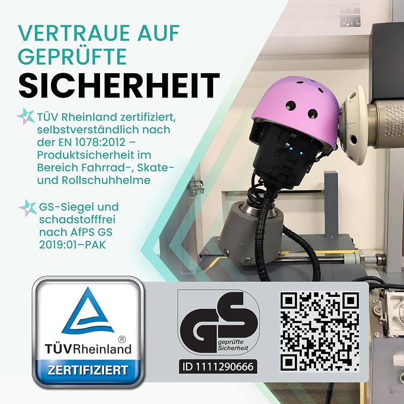 Skaterhelm Kinder - Skater Helm Kinder - Kinderhelm - Scooter Helm
