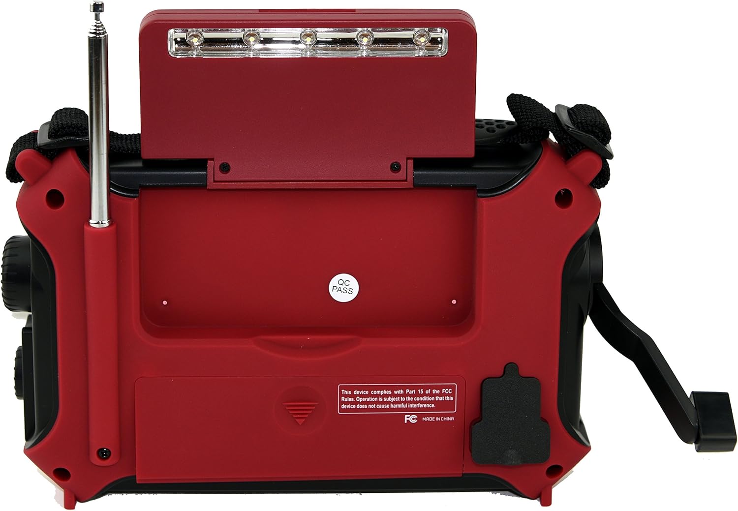 Kaito KA500RED 5-Way Powered Emergency AM/FM/SW Weather Alert Radio, Red: Home Audio & Theater