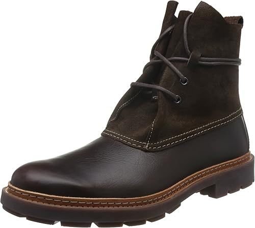Amazon クラークス ブーツ メンズ トレースダスク ブラウンレザー 25 Cm ブーツ