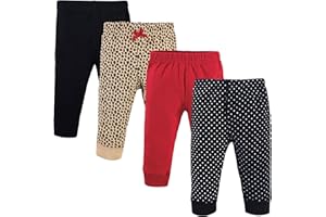 Hudson Baby Baby Girls' Cotton Pants and Leggings