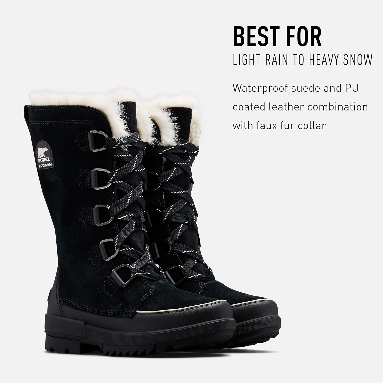  | Sorel Women's Tivoli IV Tall Boot - Light Rain and Light Snow - Waterproof | Snow Boots