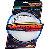Aerobie Superdisc: Dog Flying Disc, Blue, Green, Pink, Yellow, 10 Inches