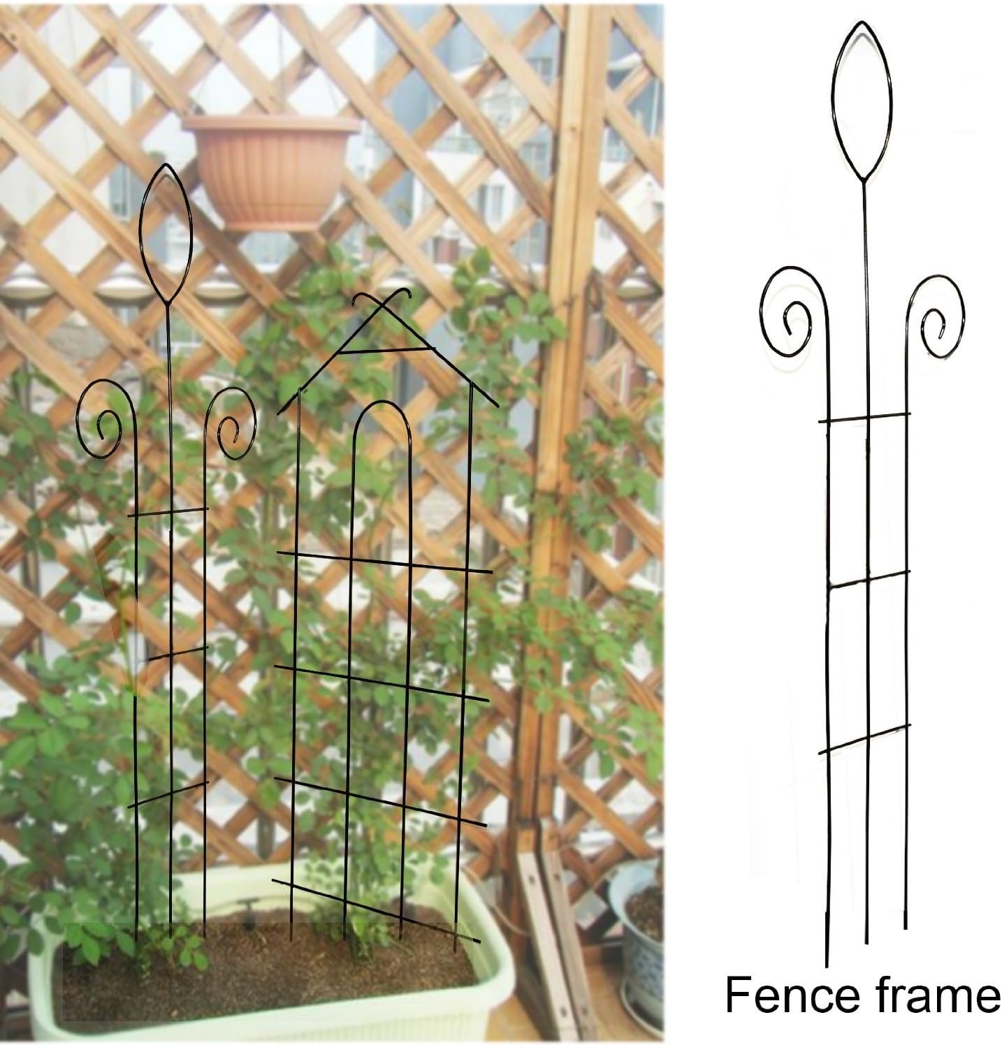 Garden Plant Trellis Stand for Cucumber Tomato Eggplant and climbing Plants,22-Inch