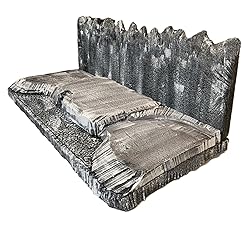 3ft Village Display Stand with mountains for