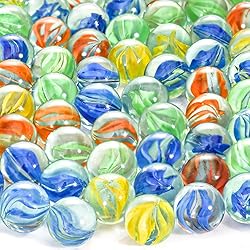 SallyFashion 240PCS Marbles for Kids, Cat Eye