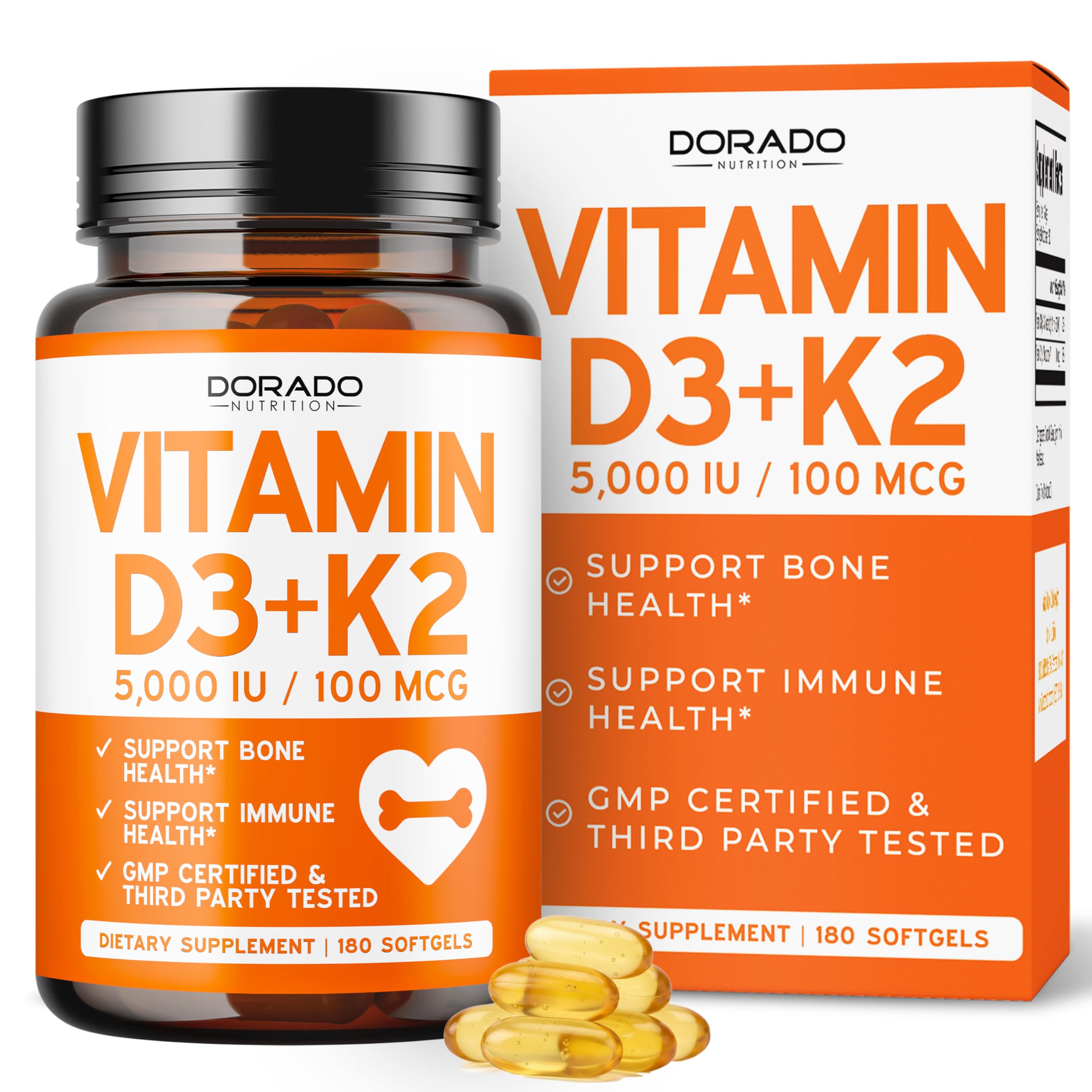 Vitamin D3 + K2