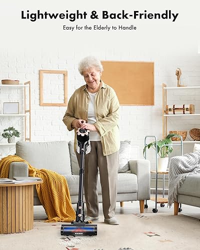 Suction Best Cordless Stick Vacuum For Carpet And Hardwood