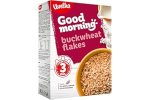 Uvelka Buckwheat Flakes Pure Grain 400g (14.1 oz) From Russia Kosher