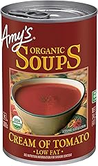 Amy's Soup, Organic Cream of Tomato, Low Fat, Gluten Free, 14.5 oz