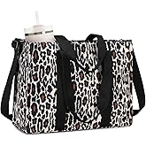 Laptop Tote Bag for Women Work 15.6 inch Canvas Shoulder Bags Computer Messenger Purse Teacher Handbag Office Briefcase