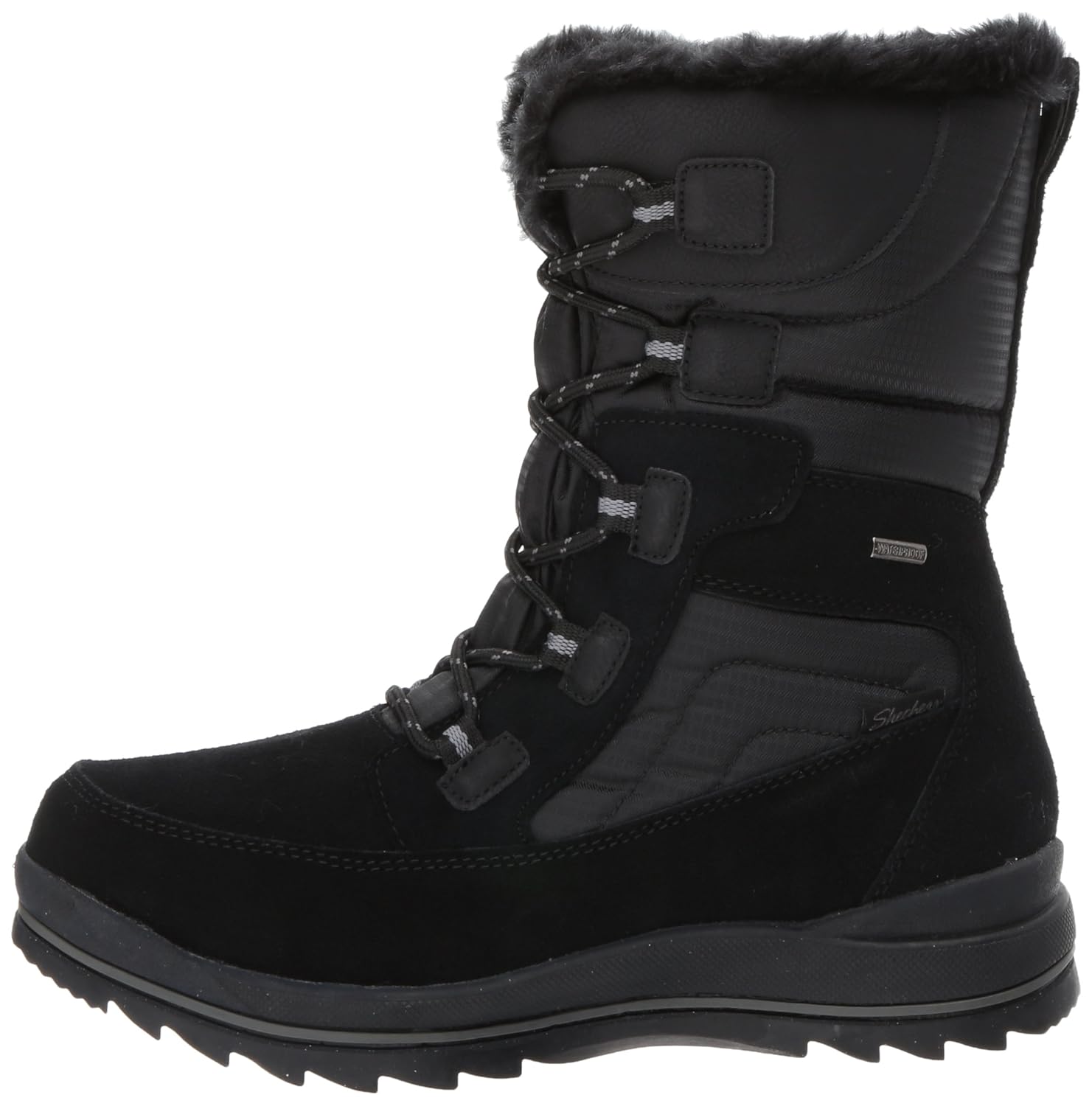skechers tall quilted boot