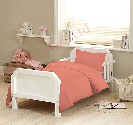plain cot bed duvet cover