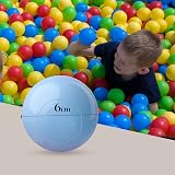 DIVCHI 100PCS Soft Plastic Mini Play Balls Multi Colors 6cm Non Toxic view 3
