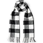 Fishers Finery Men's 100% Pure Cashmere Winter Scarf; 2-Ply Ultra Plush