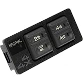 Dorman 901-130 Four Wheel Drive Selector Switch Compatible with Select Cadillac / Chevrolet / GMC Models