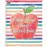 Teacher Created Resources Watercolor Lesson Plan and Record Book (TCR3586)