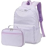 CAMTOP Kids Backpack with Lunch Box for Girls Boys Lightweight Waterproof Preschool Kindergarten Elementary School BookBag