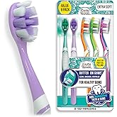 GuruNanda Butter on Gums Toothbrush with Extra Soft Bristles for Sensitive Gums, Soft Toothbrush for Kids & Adults, 8 ct