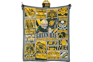 BTHRRW Football Blanket Fan Gifts for Men Women Sport Throw Blanket Football Style Merch Gear 60"x50" Cozy Sofa Bed.