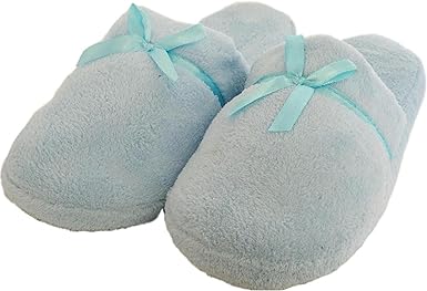 teal slippers