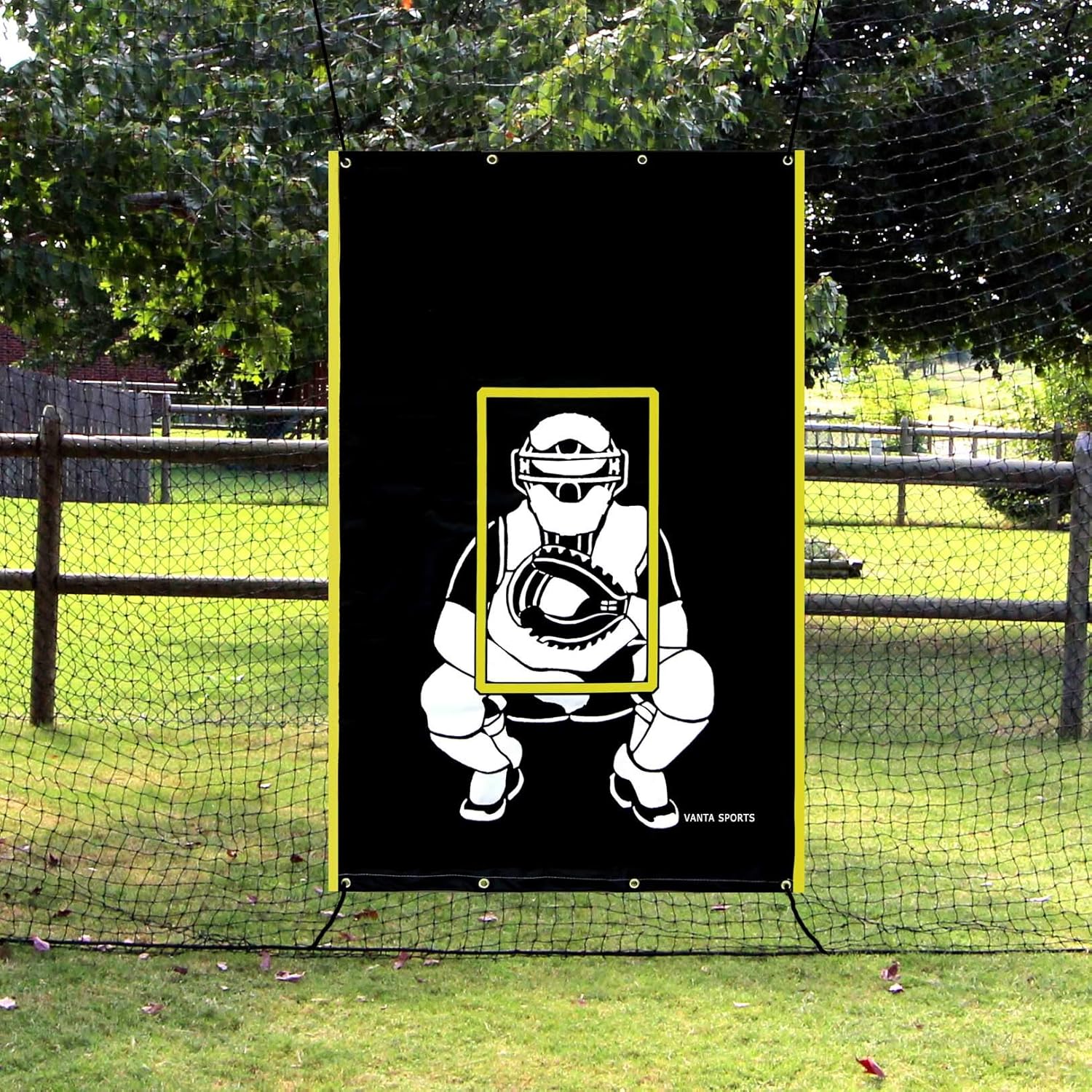 baseball pitching target backstop