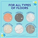 Asevi Cleaning Floor Liquid Concentrated 1L Cyan for Laminate Stone Surfaces view 4