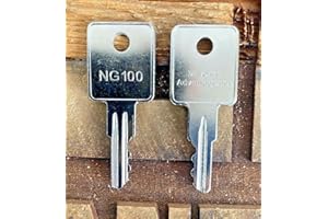 2 Keys NG100 Fits Many Tractor & Heavy Equipment: Grove/Vermeer/Cushman/Huber from Maverick Advantage