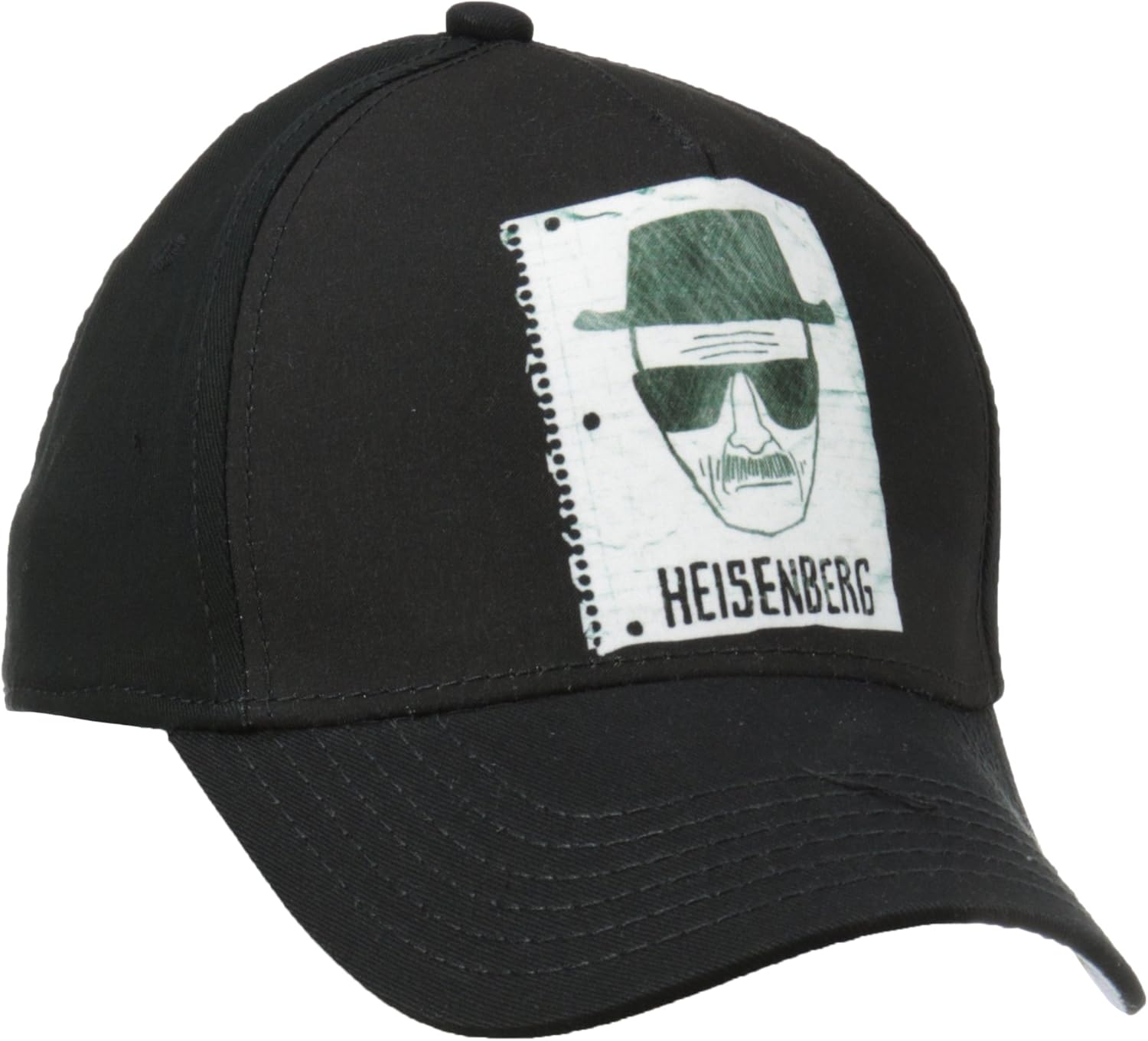 breaking in a baseball hat