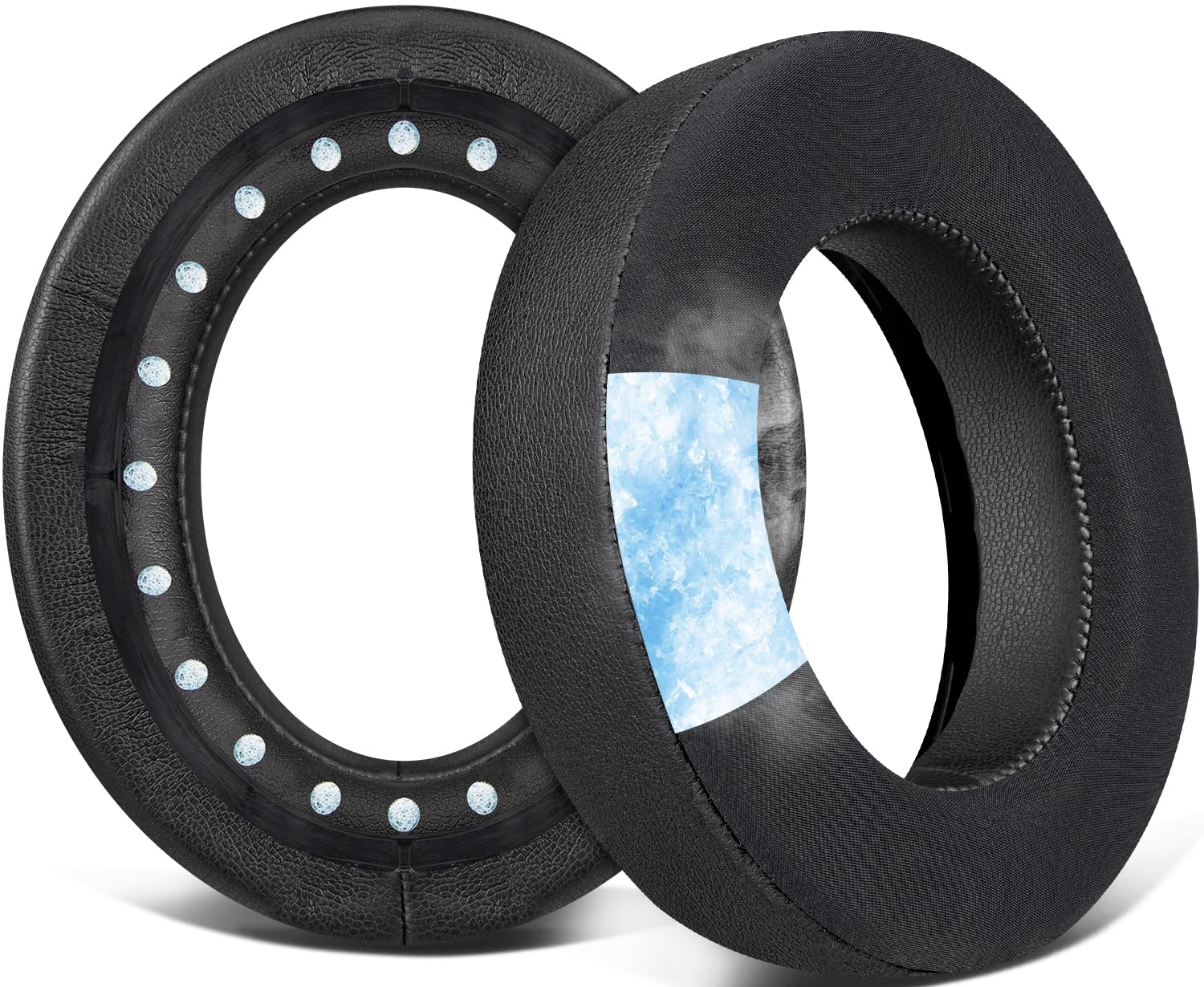 SOULWIT Cooling-Gel Earpads Cushions Replacement for Corsair HS70/Pro HS60/Pro HS50/Pro HS75 XB Gaming Headset/Headphones, Ear Pads with Noise Isolation Foam