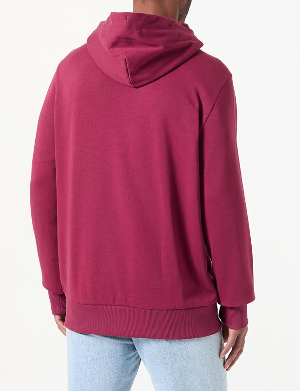 Sudadera con Capucha REG Tonal Shield Full Zip, Vino Rico, XXXL