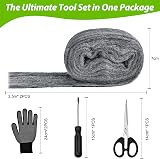 DazSpirit 2 Pcs 3m 0000 Fine Steel Wool Mice Rodent Proofing Kit view 2