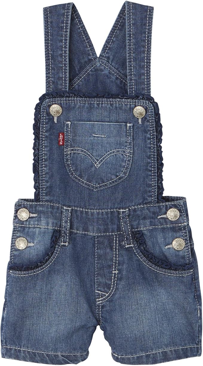 levis short dungarees