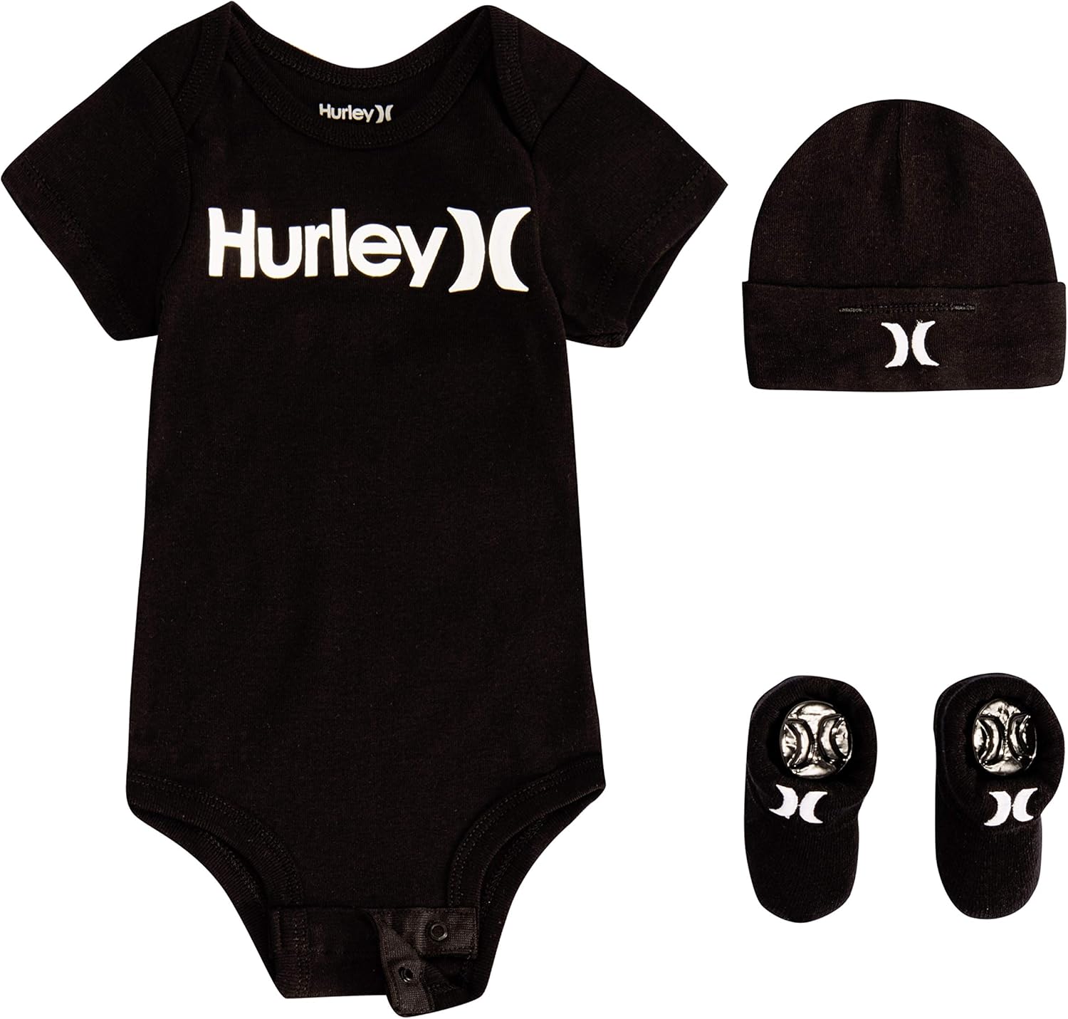 hurley baby romper