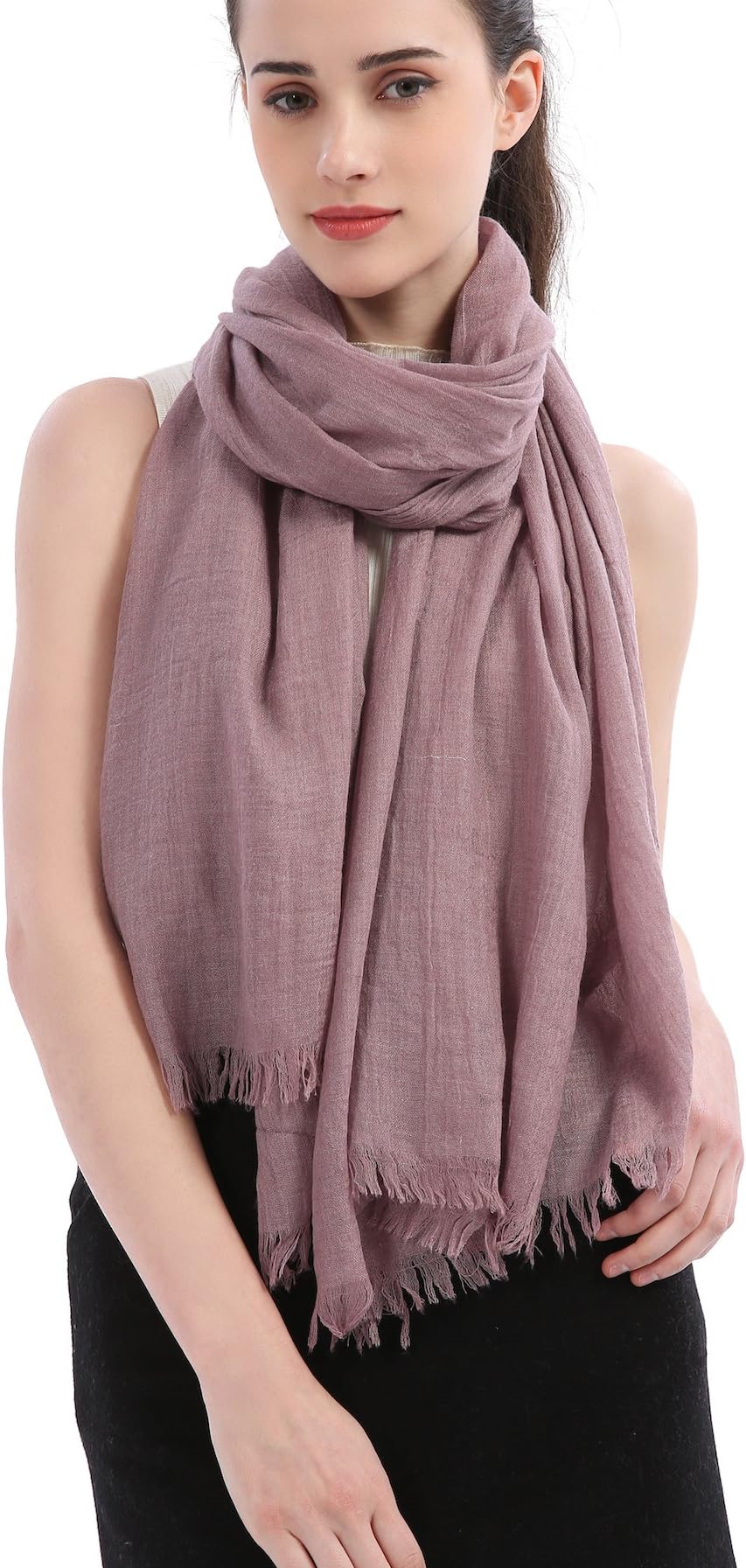 kolumbPremium Women Extreme Soft Scarf Wrap Shawl For Any Season, Super Size, Rich Color Choice