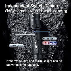 NEXTORCH P83 LED Police Flashlight, High Lumens