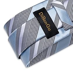 DiBanGu Extra Long Tie for Men Silk 63" XL Necktie