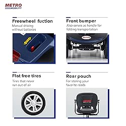 Metro Mobility 4 Wheel Powered Mobility Scooter for