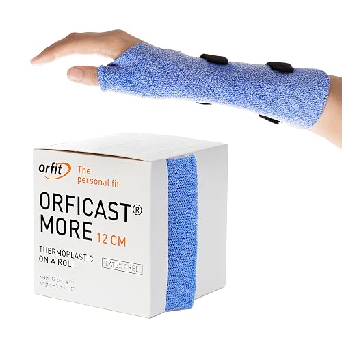 Orficast Thermoplastic Tape - 2 Inch X 9 Foot, Blue (Case Of 6 Rolls)