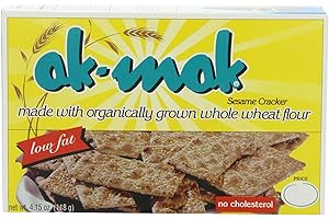 HEYWOOD Ak-Mak Sesame Crackers, 4.15 Ounce (Pack of 12)